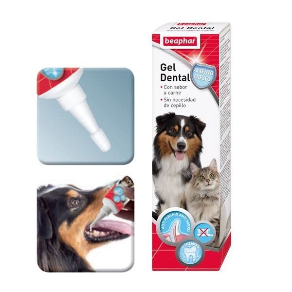 35-gel dental sin cepillado sabor carne